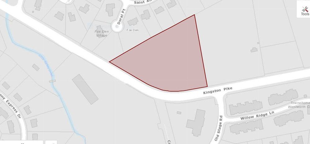Prime Farragut Commercial Vacant Land: 12501 Kingston Pike, Concord, TN 37934